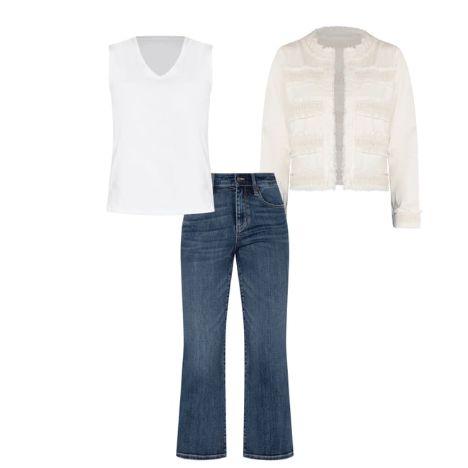 Iris Collarless Recycled Fleece Jacket Baked Clay – Passenger