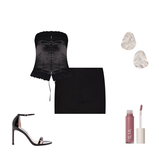 1st bundle featuring 4 items which compliment Lucia Corset Top