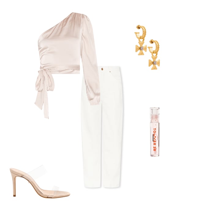 3rd bundle featuring 4 items which compliment Scottie One Shoulder Top
