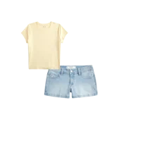 Soft Stretch Seamless Fabric Baby Tee