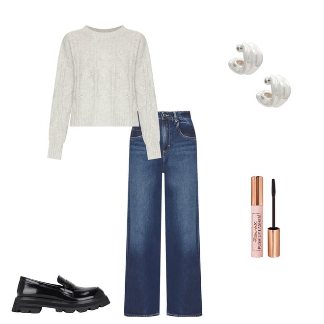 3rd bundle featuring 4 items which compliment Tristan Cashmere Sweater
