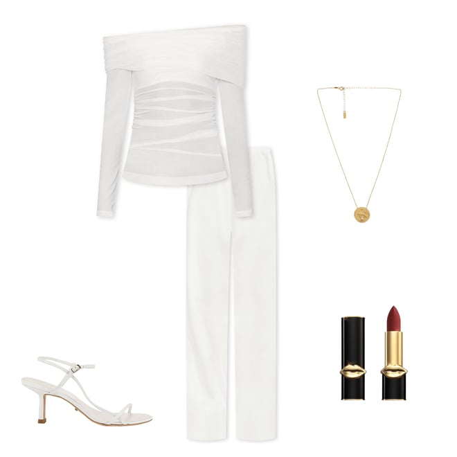 1st bundle featuring 4 items which compliment Kami Off Shoulder Top