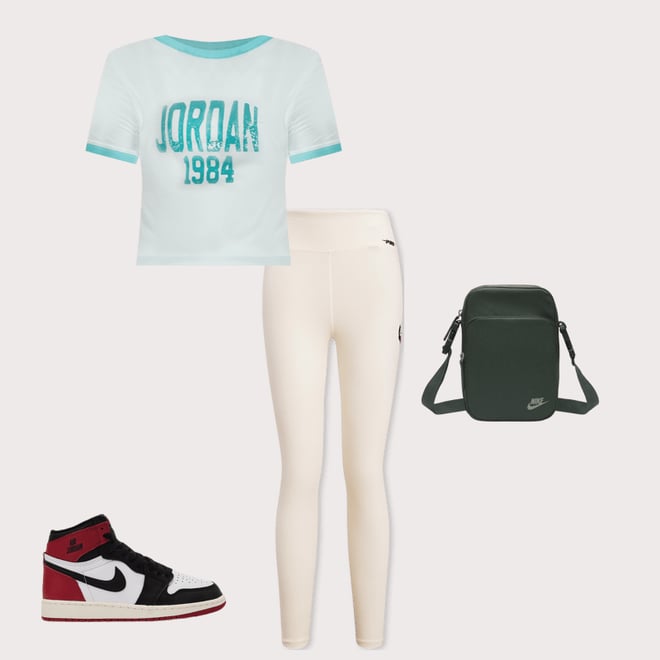 Jordan Cropped Graphic Tee