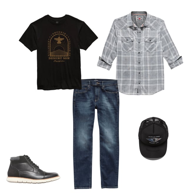 1st bundle featuring 4 items which compliment  New! Folds Of Honor Foam Trucker - Black