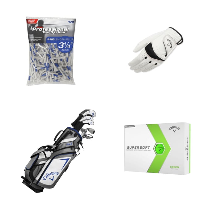 Callaway Junior XT 10-Piece Complete Set - (Height 63” and Callaway Junior XT 10-Piece Complete Set - (Height 63” and