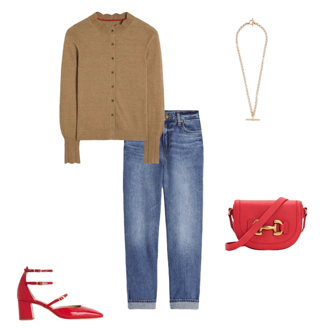 1st bundle featuring 4 items which compliment Imi Scalloped Cardigan