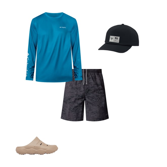 Amazon.co.jp: Columbia Men's PFG Terminal Tackle Fishing