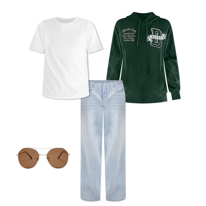 Milwaukee Bucks Pullover Hoodie