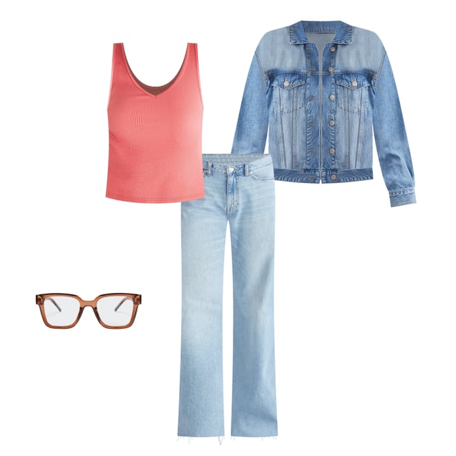 High-Rise Wide Leg Jean