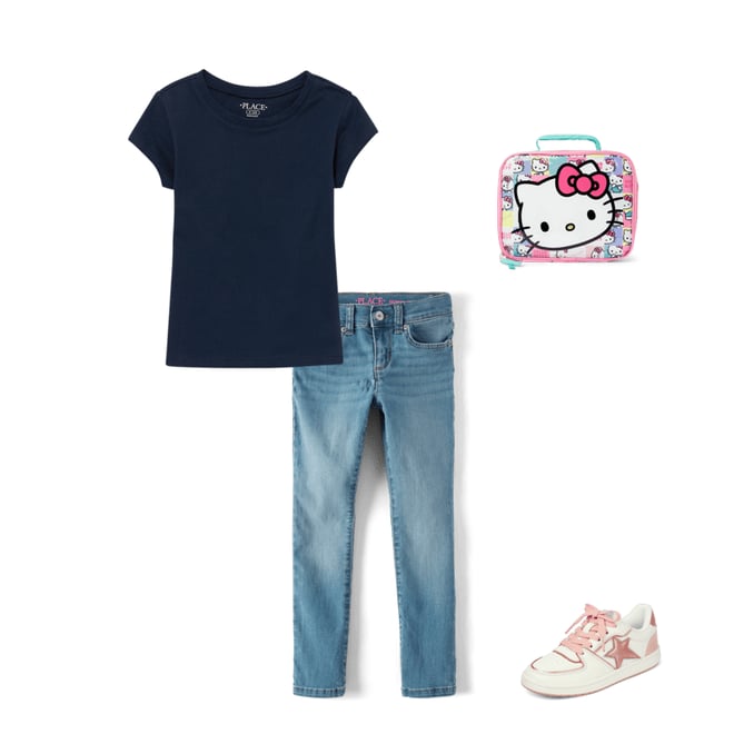 2nd bundle featuring 3 items which compliment Girls Tee Shirt