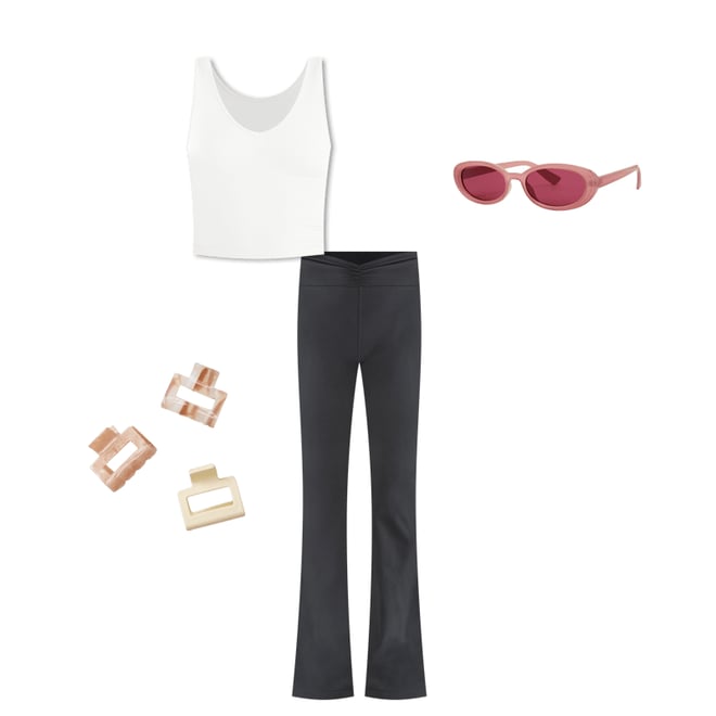 Air Soft High-Rise Cinch Flare Leggings