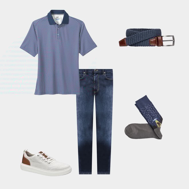 1st bundle featuring 4 items which compliment Denim Jeans