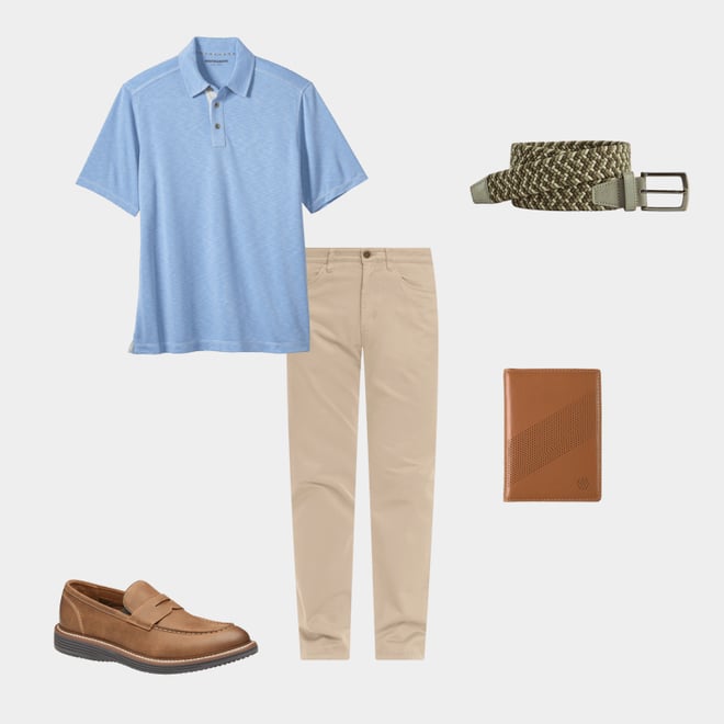 4th bundle featuring 4 items which compliment Upton Penny Loafer