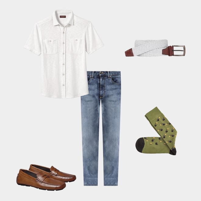 3rd bundle featuring 4 items which compliment Dayton Penny Loafer