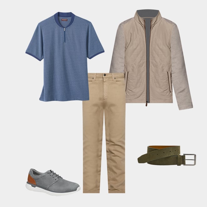 8th bundle featuring 4 items which compliment Micro-Textured Suede Belt