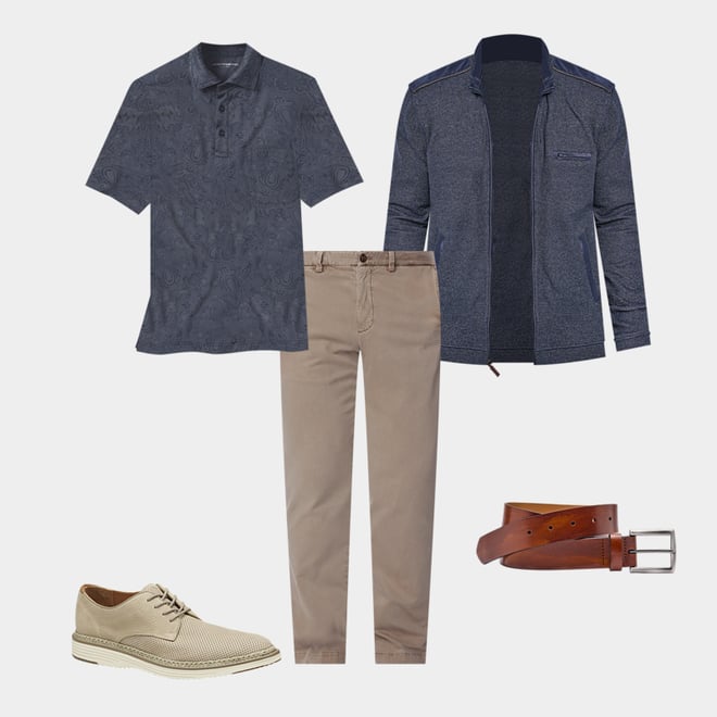 6th bundle featuring 4 items which compliment Washed Chinos