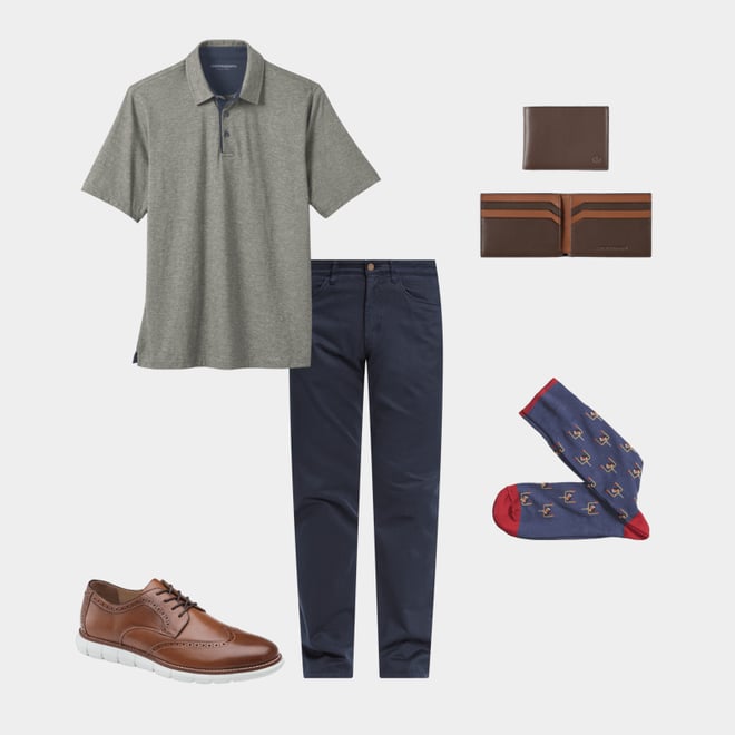 2nd bundle featuring 4 items which compliment Five-Pocket Pants