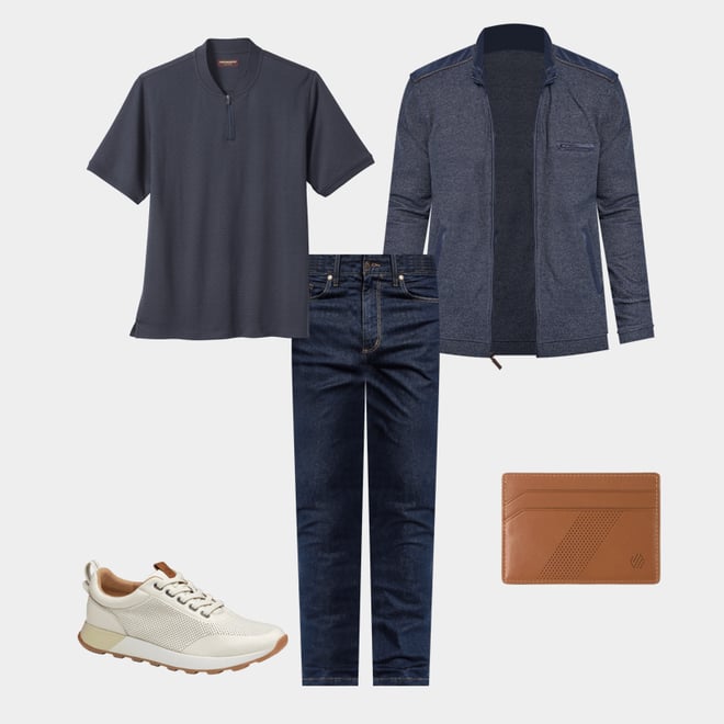 2nd bundle featuring 4 items which compliment Kinnon Perfed Jogger