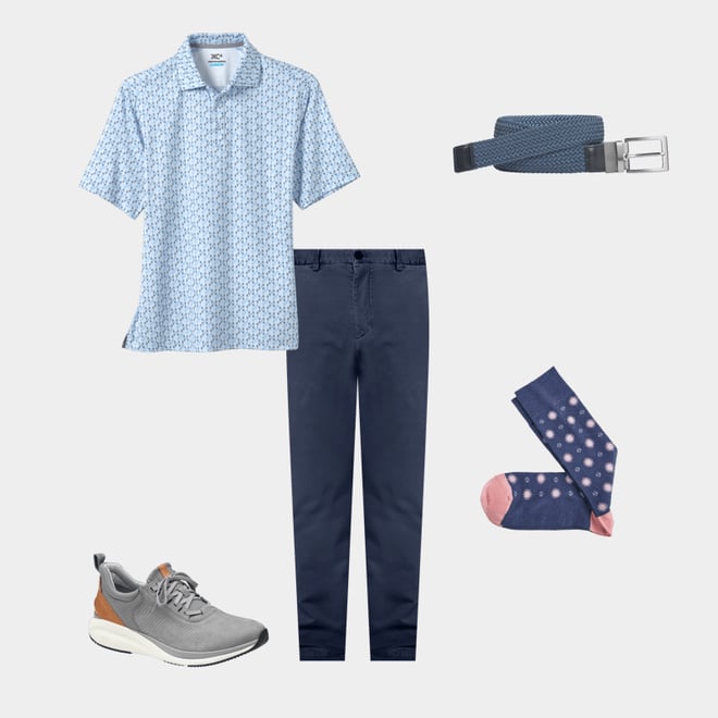 9th bundle featuring 4 items which compliment Reversible Stretch-Woven Belt