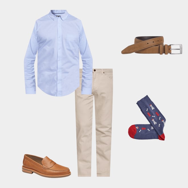 Distressed Casual Belt Distressed Casual Belt