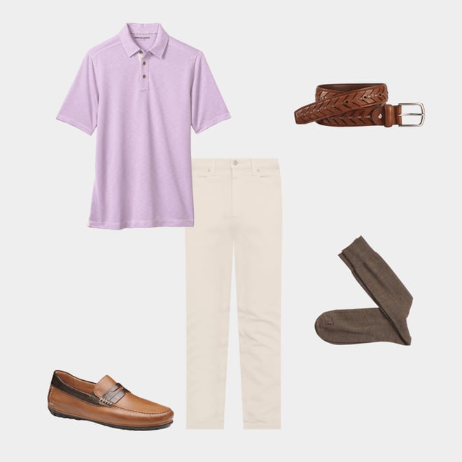 6th bundle featuring 4 items which compliment Center Laced Belt