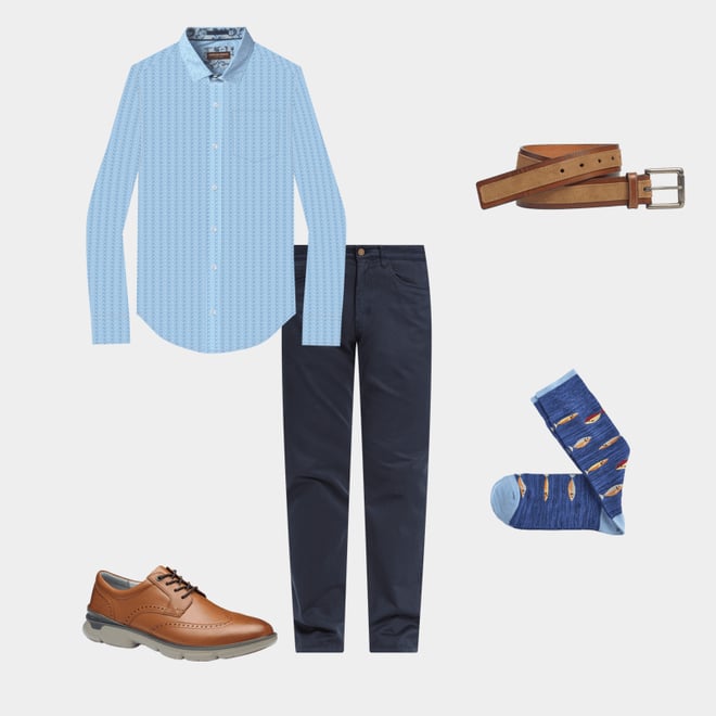 4th bundle featuring 4 items which compliment Suede Overlay Belt