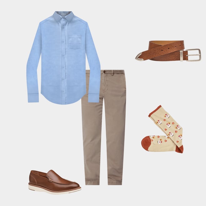4th bundle featuring 4 items which compliment Upton Venetian Loafer