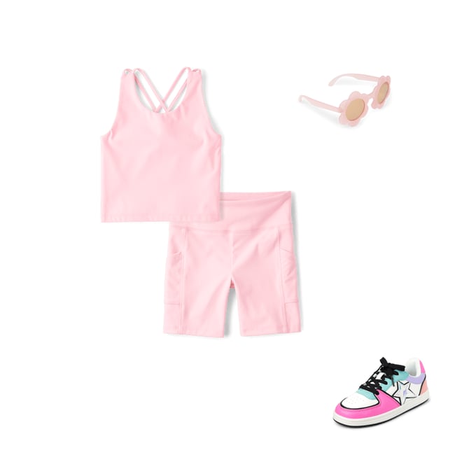 2nd bundle featuring 3 items which compliment Girls Quick Dry High Rise Bike Shorts