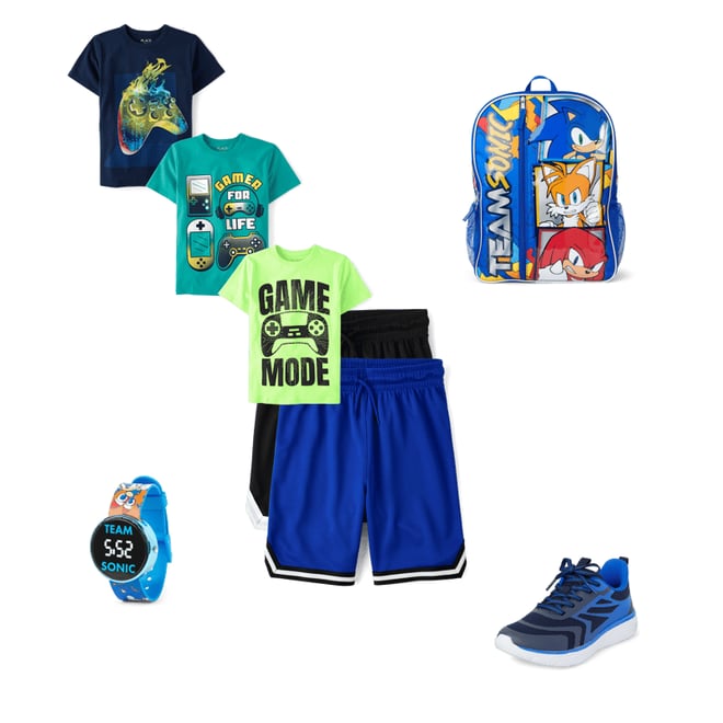 10th bundle featuring 4 items which compliment Boys Ombre Running Sneakers