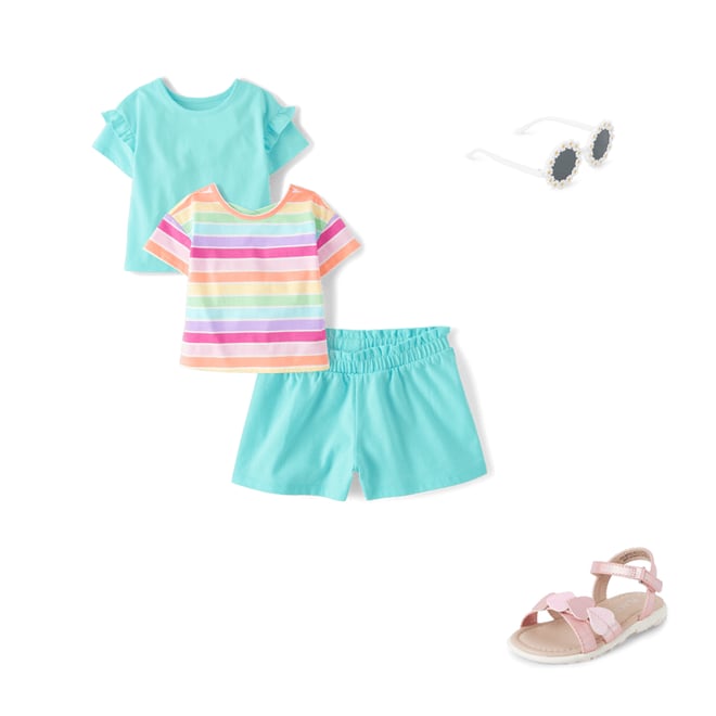 2nd bundle featuring 3 items which compliment Toddler Girls Glitter Heart Sandals
