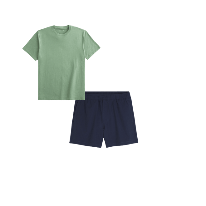 Mid-Thigh Hybrid Active Shorts