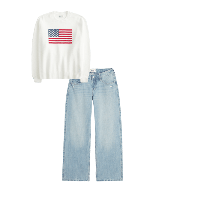Curvy Low-Rise Distressed Baggy Jeans