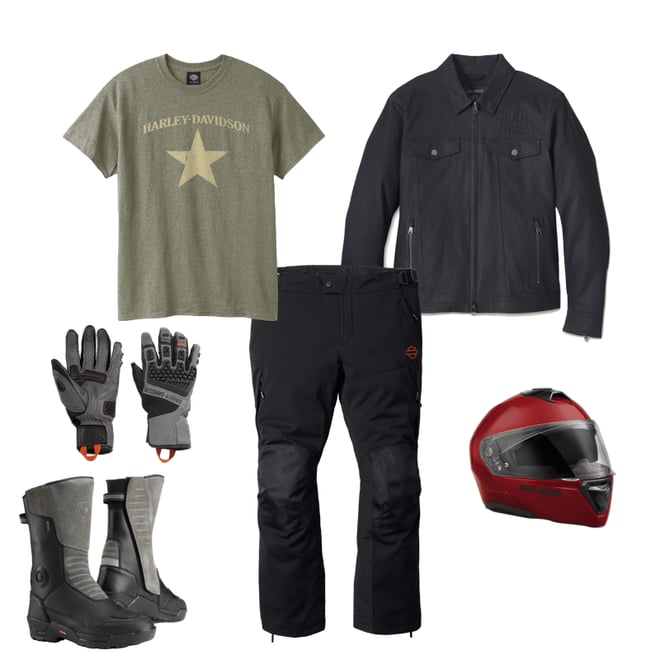 Men's Gravel Waterproof Leather Outdry Boots | Harley