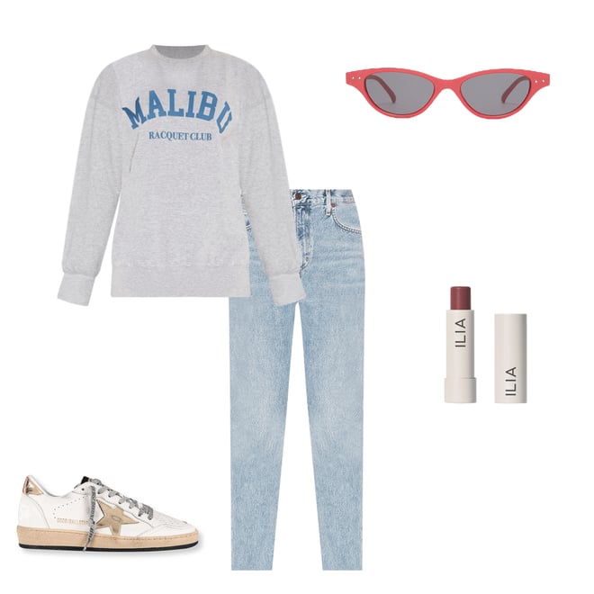 2nd bundle featuring 4 items which compliment Cherie High Rise Straight Jeans