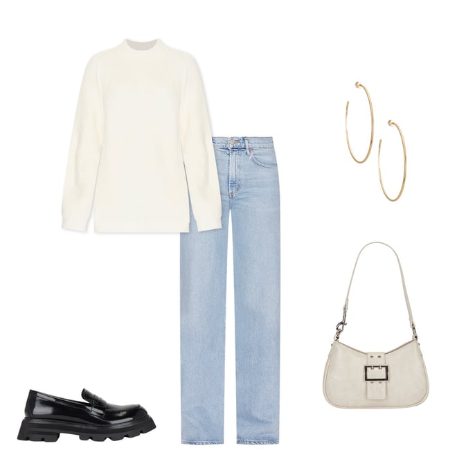 Free People Sunbeam Sweater in Coconut Milk | REVOLVE