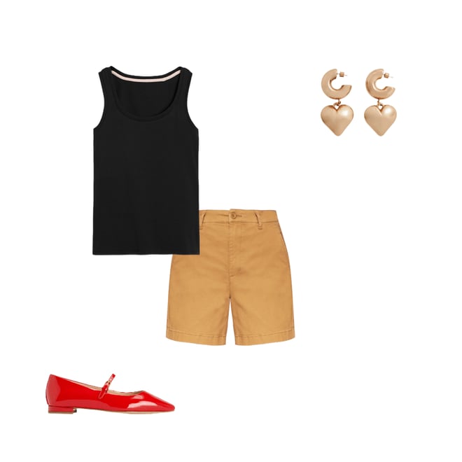 5th bundle featuring 3 items which compliment Barnsbury Chino Shorts-Hazelnut Brown
