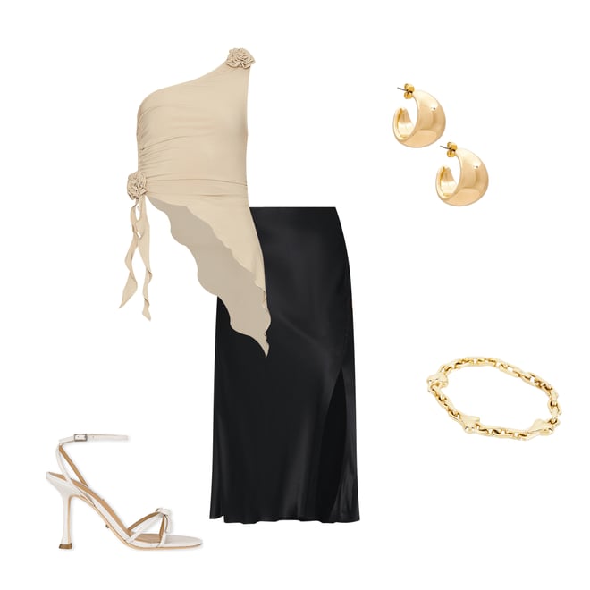 1st bundle featuring 4 items which compliment Maya Midi Skirt