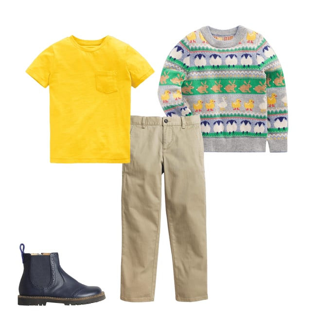 3rd bundle featuring 3 items which compliment Classic Chinos-Classic Tan