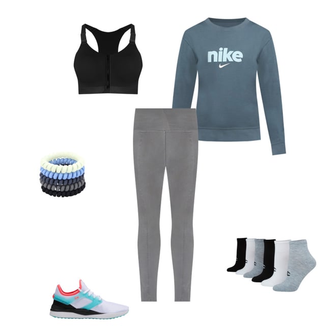 nike women's mid rise flare sweatpant