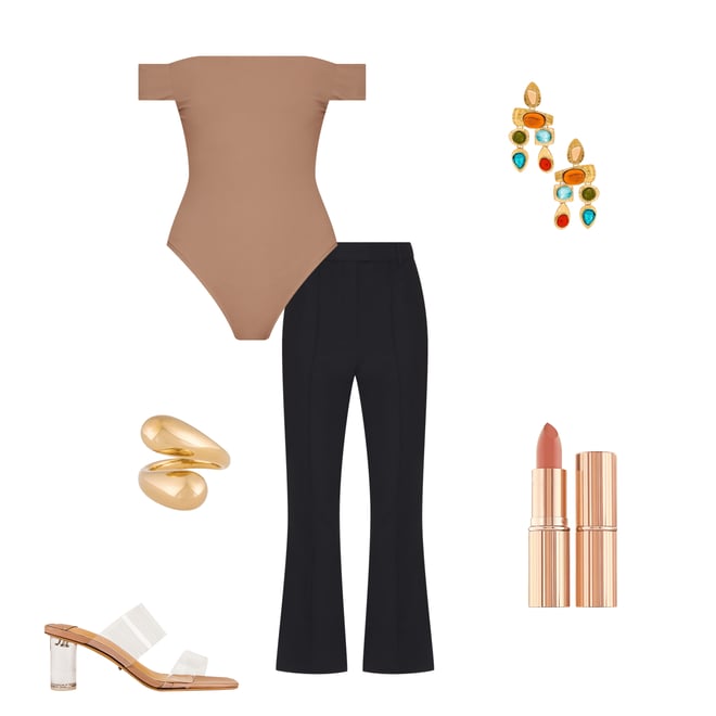 1st bundle featuring 5 items which compliment x Intimately FP Off To The Races Bodysuit