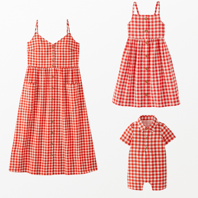 andmary　Hanna check dress ANDMARY】Hanna check dress