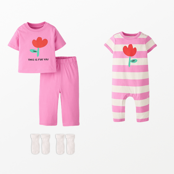 Baby Graphic Romper | Hanna Andersson