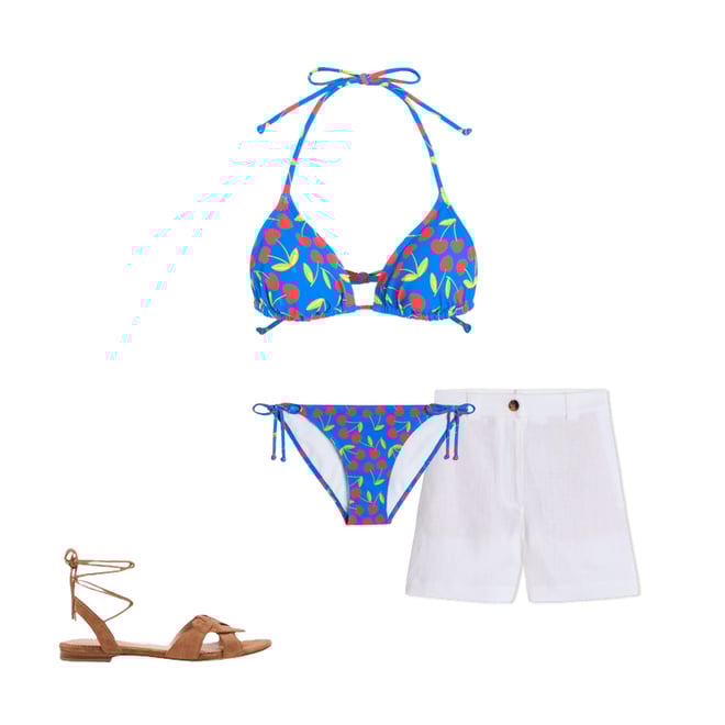1st bundle featuring 3 items which compliment Symi String Bikini Top
