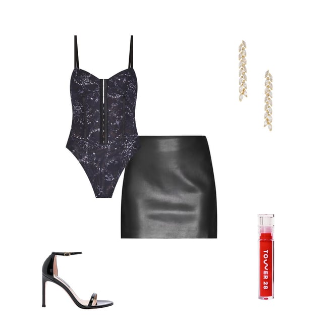 x Intimately FP Printed Night Rhythm Bodysuit