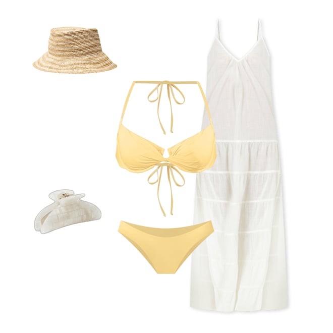 5th bundle featuring 4 items which compliment Goldie Cover-Up Dress