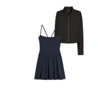 Gilly Hicks Active Recharge Side-Tie Zip-Up Jacket