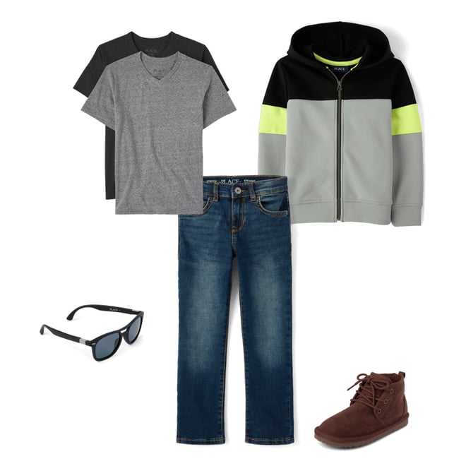 3rd bundle featuring 4 items which compliment Boys Lace Up Teddy Boots