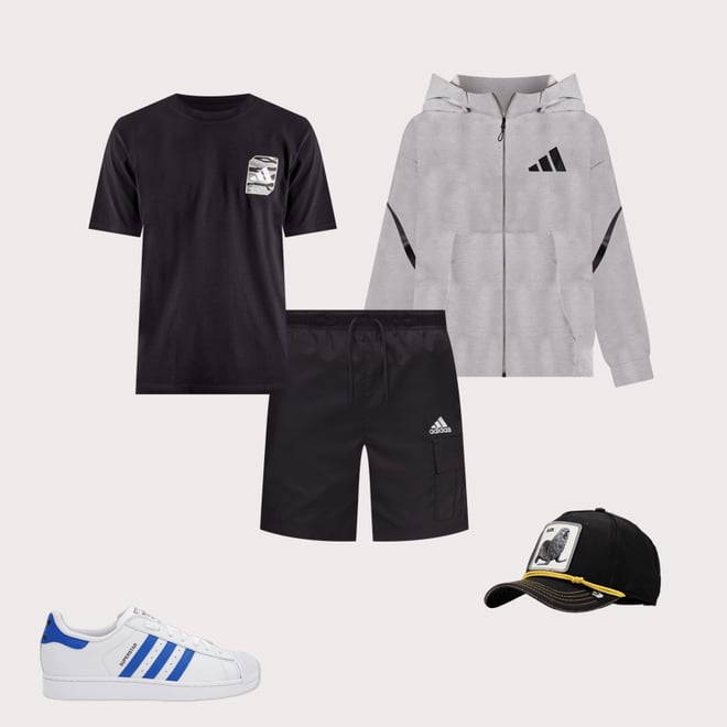 2nd bundle featuring 4 items which compliment Adidas Superstar II