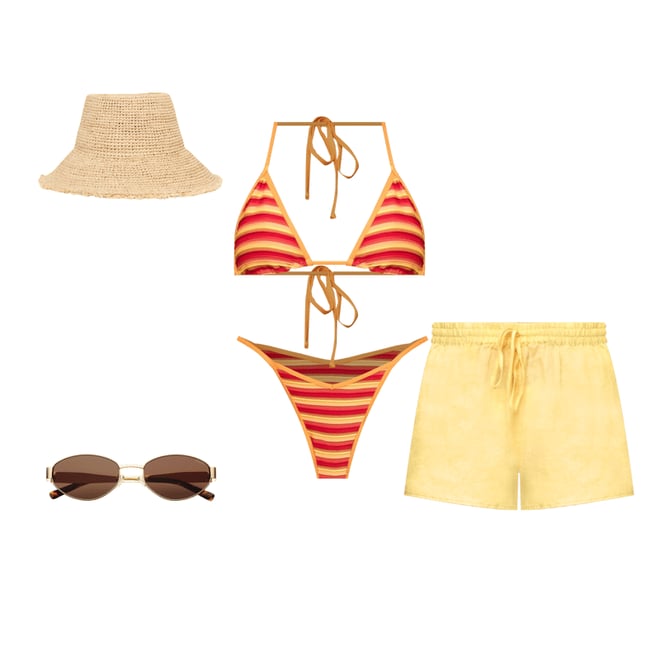 3rd bundle featuring 4 items which compliment Rio Short