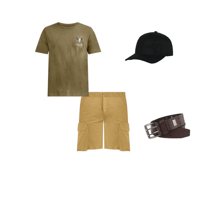 Men's Cargo Twill Short